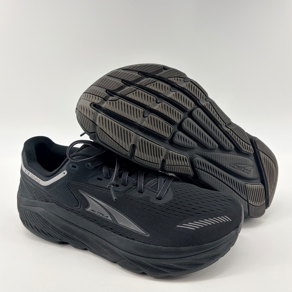 Altra VIA Olympus Road Running Shoes Mens 10.5 Black AL0A82BW000 Max Cushioning